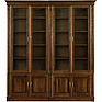 Набор мебели для библиотеки «Верди» П3.487.2.04 (П523.Н4), Материал: массив дуба, Цвет: Черешня с золочением
