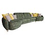 Угловой диван «Бали» (4L/R.30М.4R/L), Материал: ткань, Группа ткани: 20 группа