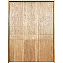 Шкаф для одежды 3д «Хедмарк» БМ2.761.1.03(2259), Материал: массив дуба, Цвет: Дуб натуральный
